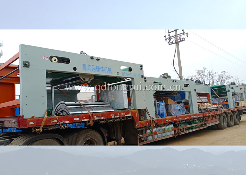 Glue-free cotton production line 